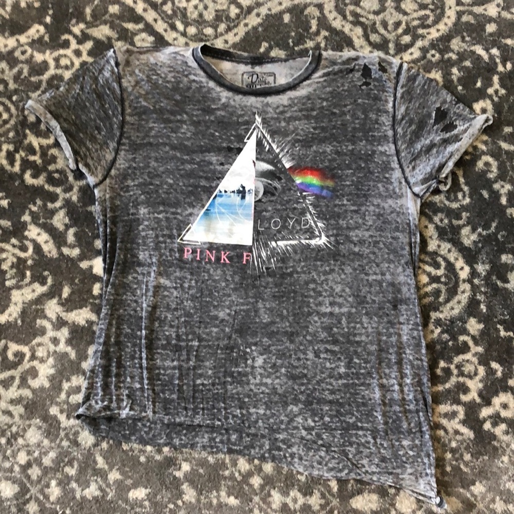 Dirty Cotton Scoundrels Pink Floyd Burnout Tee